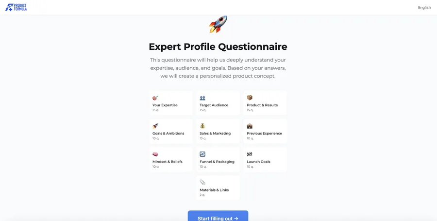Скриншот интерфейса нашей платформы